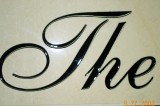 Cut & Etched Marble Floor Logo - The Pheonix 2